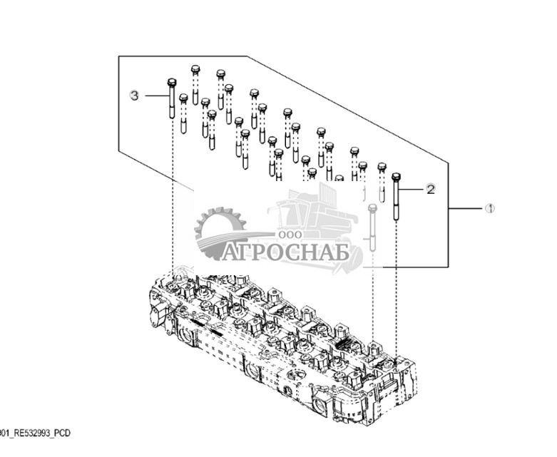 9901 Комплект болтов головки блока цилиндров - ST37759 82.jpg